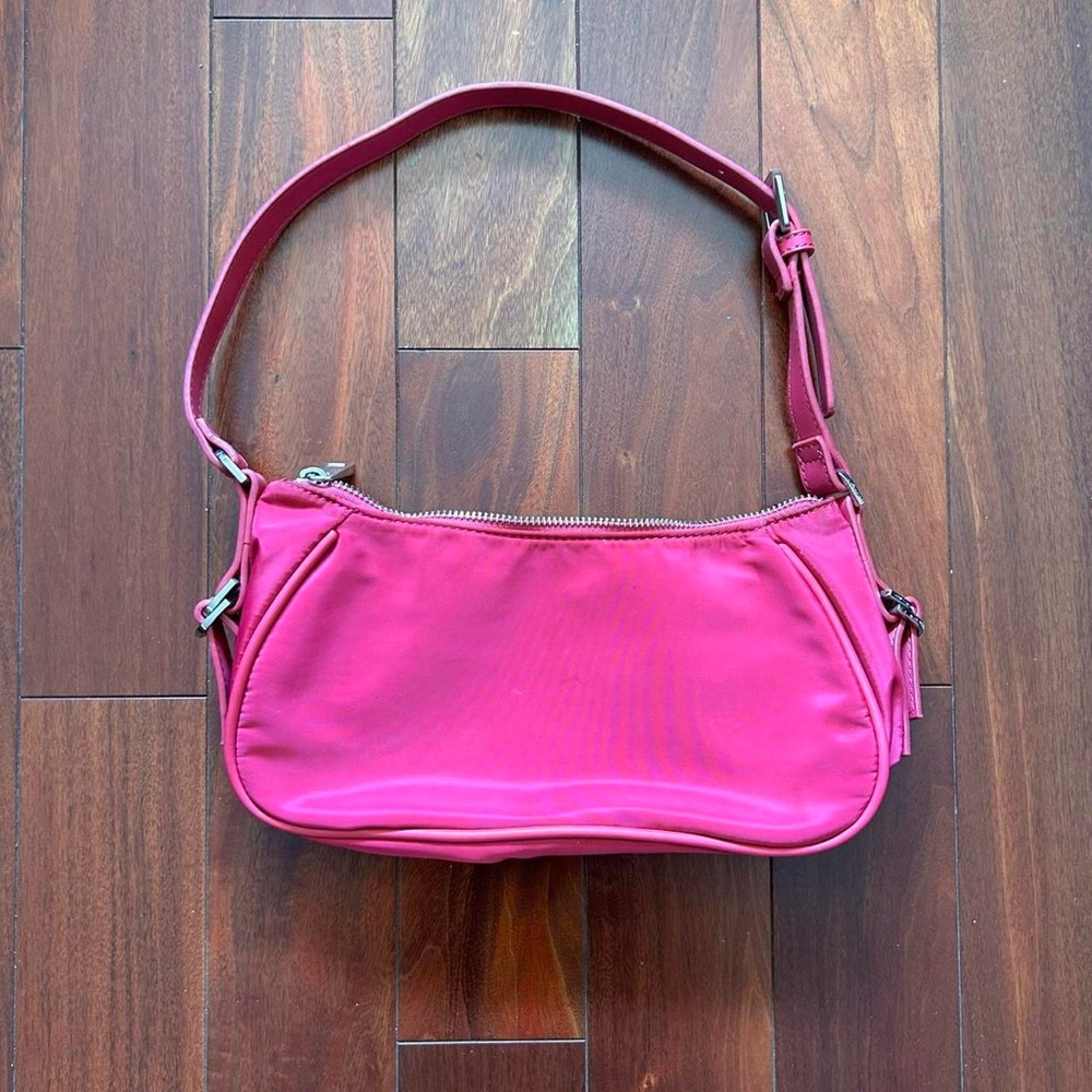 Bright Pink Topshop Shoulder Bag